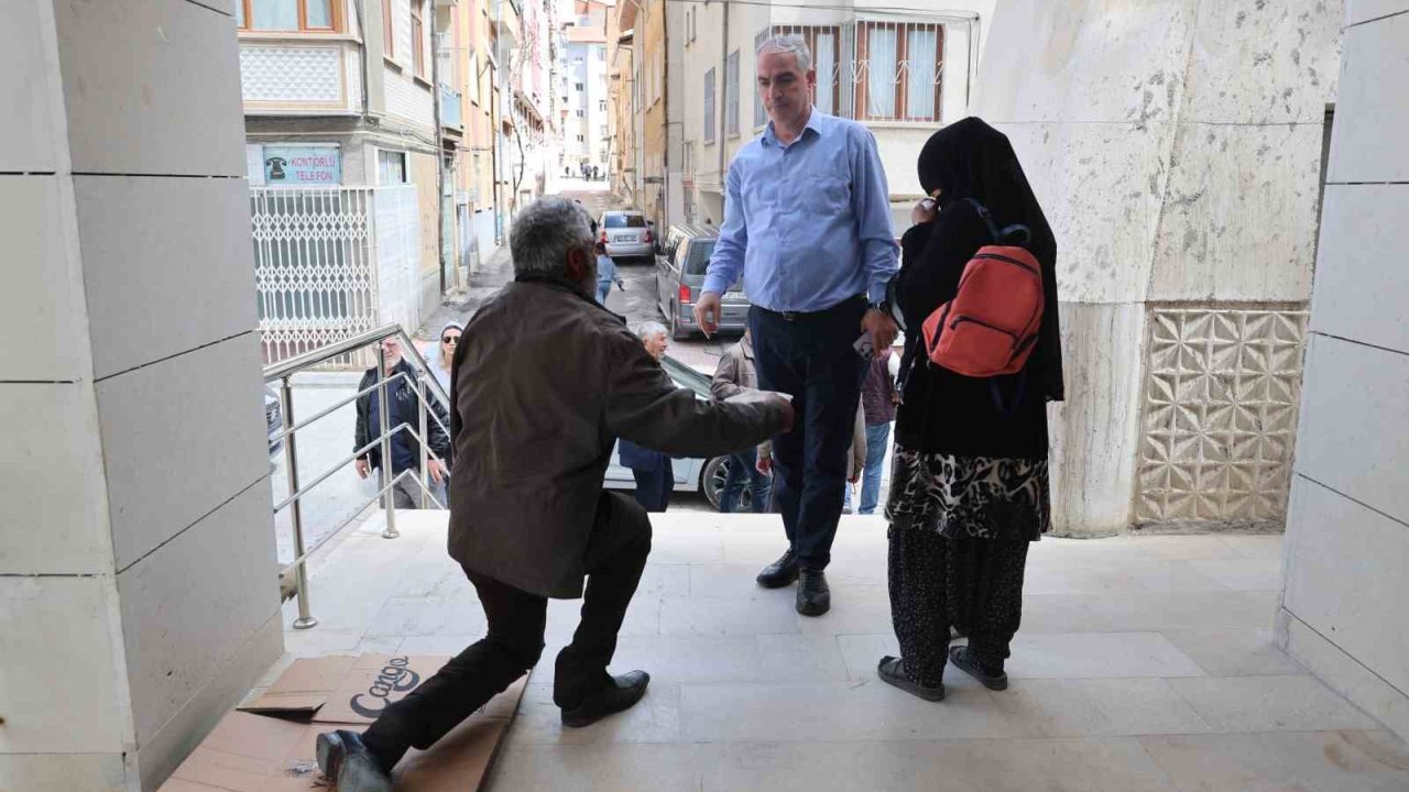 Elazığ’da dilenci operasyonu