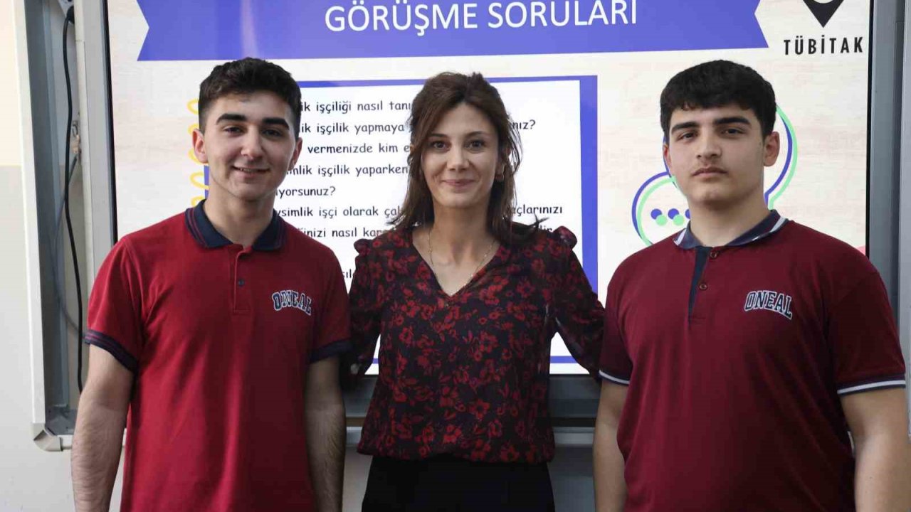 Lise öğrencileri mevsimlik işçi olan akranlarının sorunlarını ele aldığı proje ile TÜBİTAK finallerine kaldı