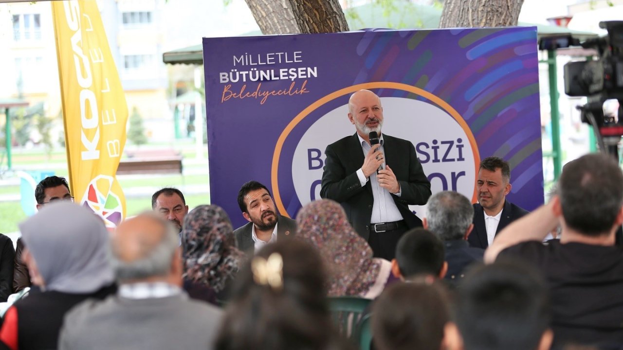 Başkan Çolakbayrakdar: "Kayserimizin refahı için çalışıyoruz"