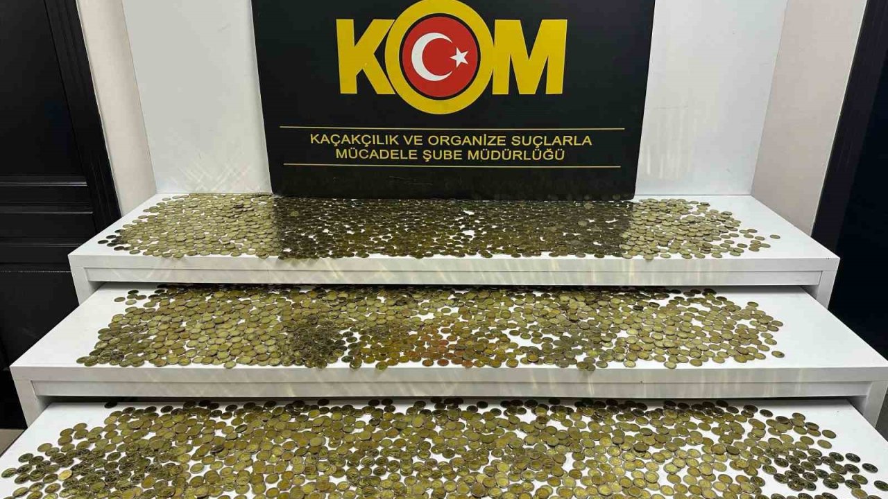 Sahte madeni euro operasyonunda bir şüpheli tutuklandı