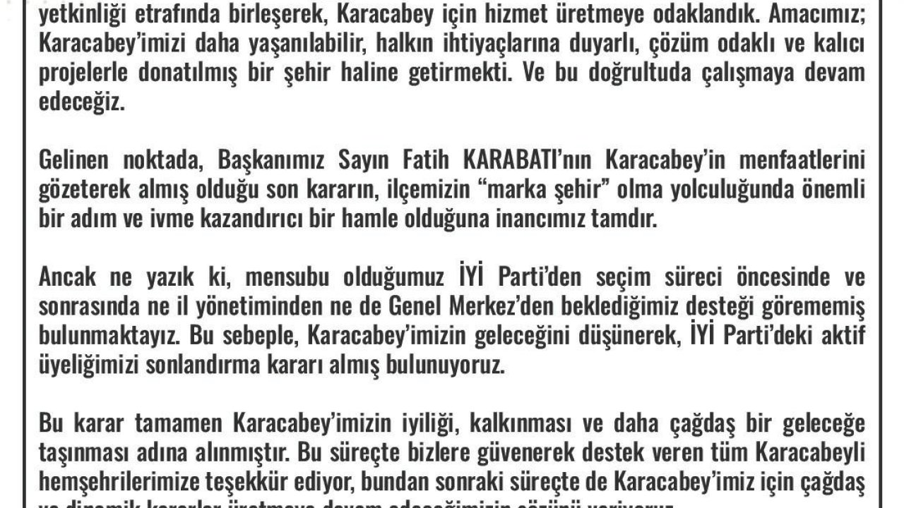 Belediye başkanından sonra meclis üyeleri de istifa etti