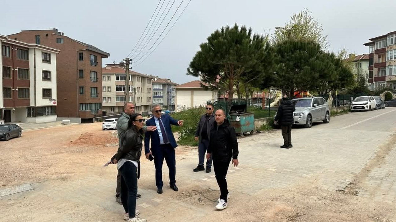 Bandırma Belediyesi’nden altyapı ve yol düzenlemeleri için saha çalışması