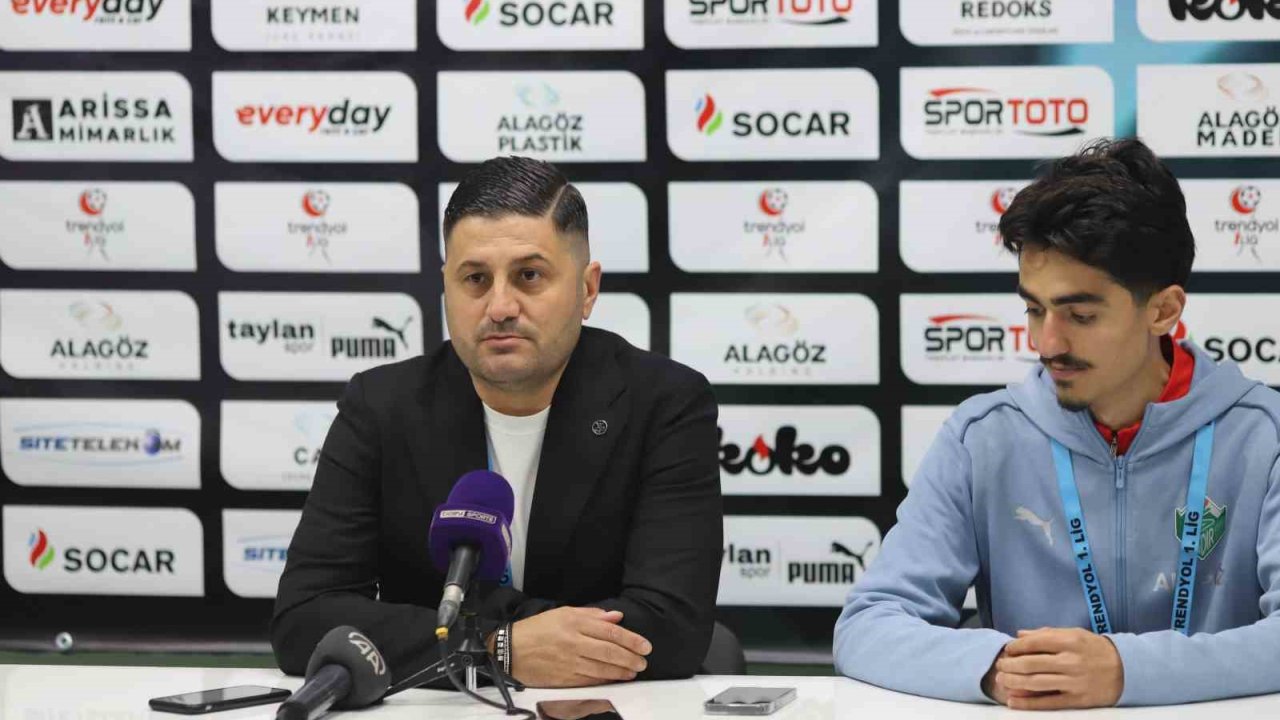 Iğdır FK - Sakaryaspor  maçının ardından