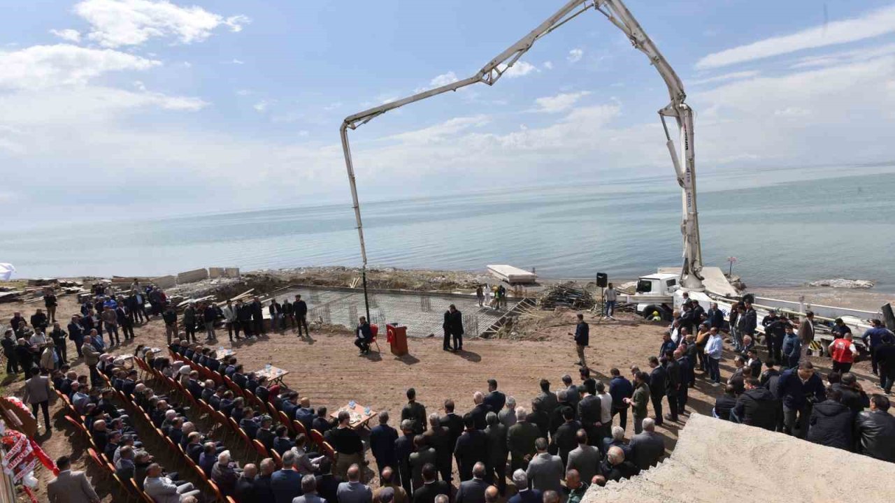 Ahlat’ta ‘Su Sporları Merkezi’nin temeli atıldı