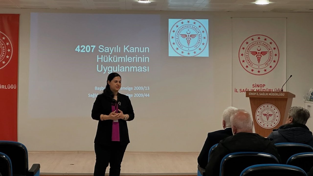 Sinop’ta işletmelere kapalı alanlarda tütün kullanımına karşı uyarı