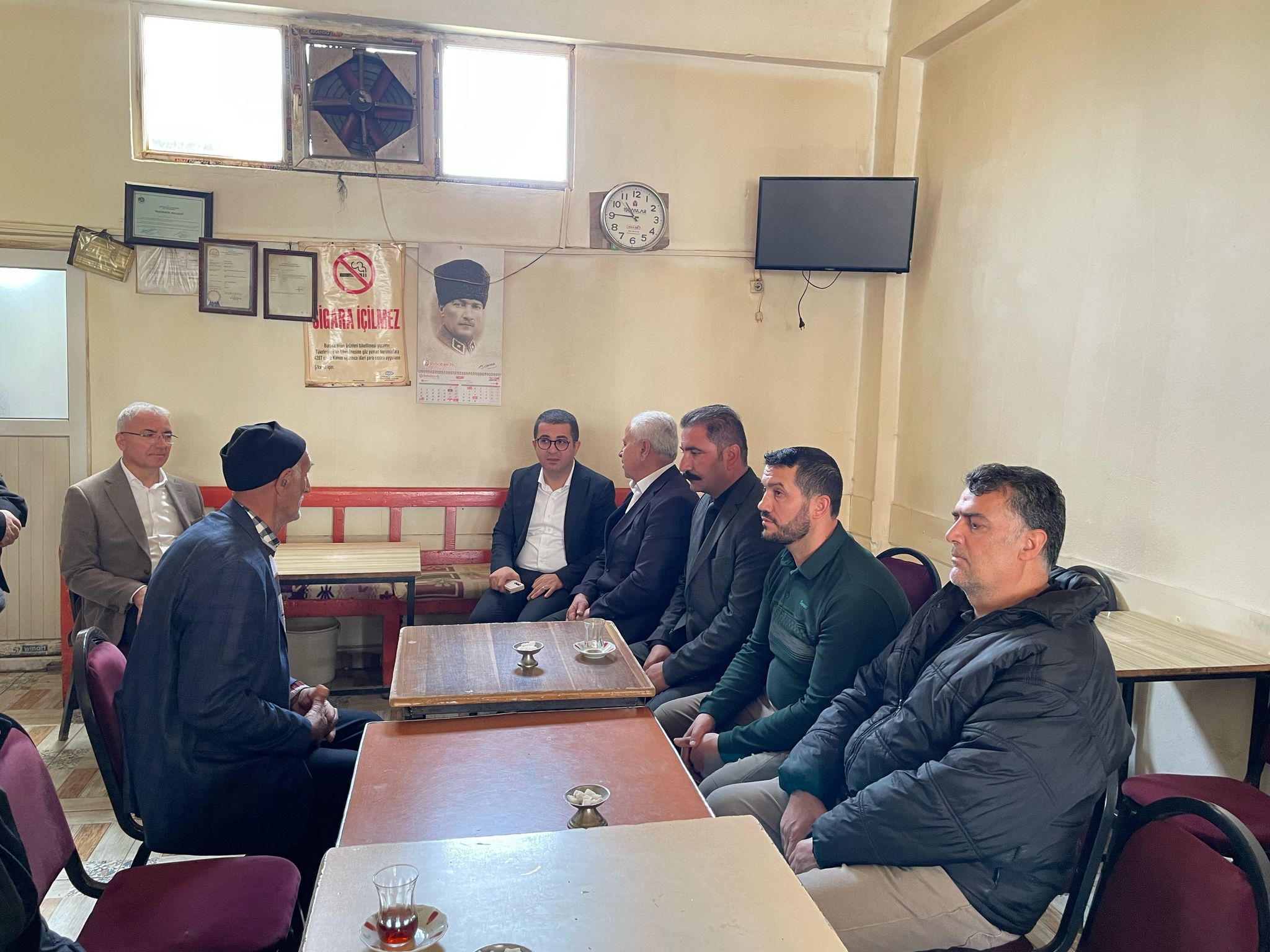 Kaymakam ve Belediye Başkan vekilinden  Esnaf Ziyareti.