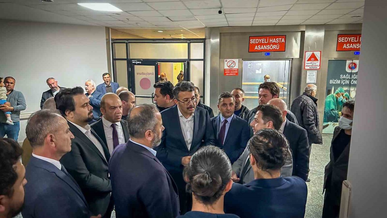 Vali Çelik trafik kazasında yaralanan vatandaşları ziyaret etti