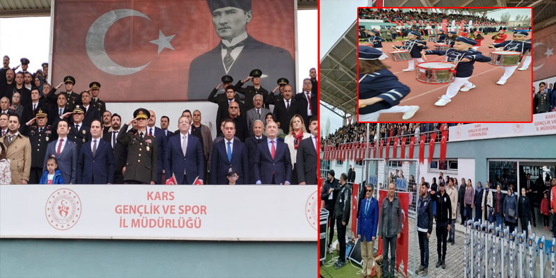 23 Nisan Kars'ta Coşkuyla Kutlandı