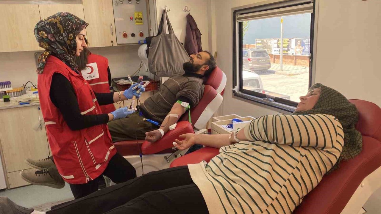 Gölpazarı kan bağışında rekor kırdı
