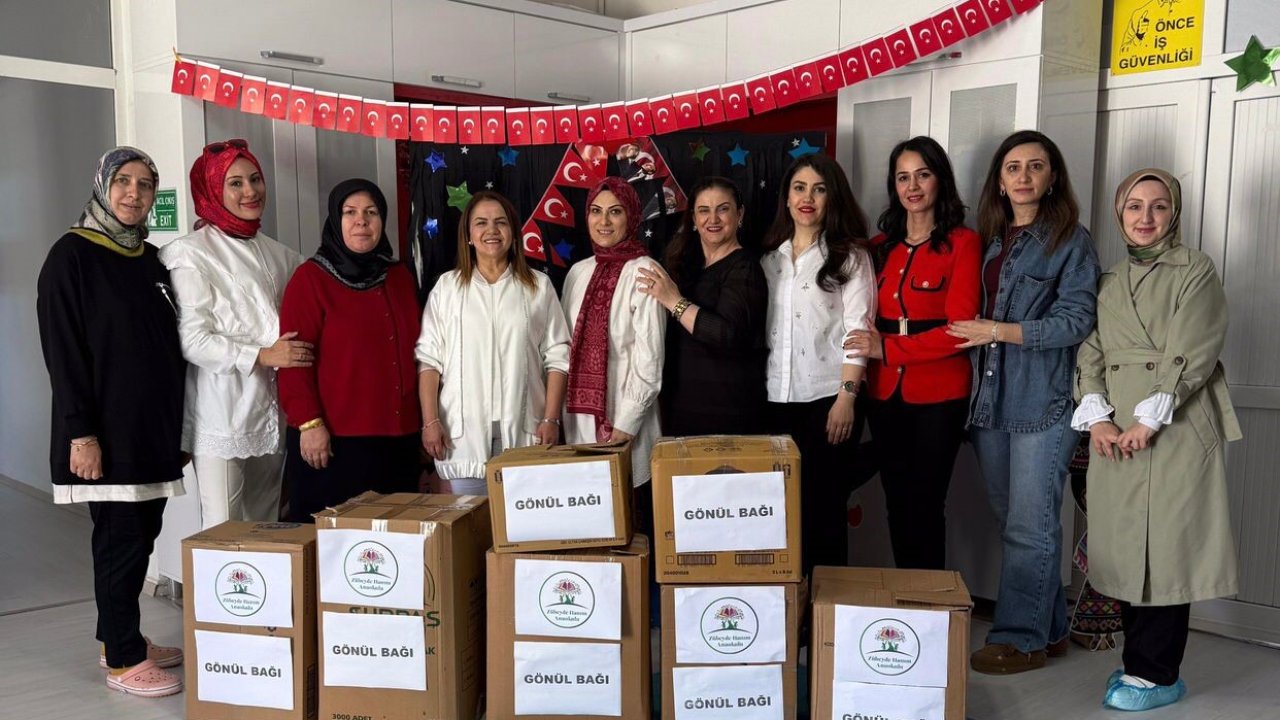 Çarşamba’dan Hatay’a 23 Nisan’da "Gönül Bağı" kuruldu