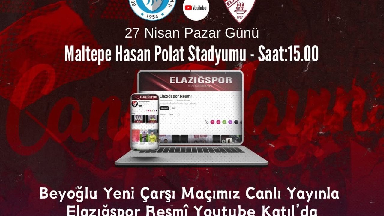 Elazığsporlu taraftarlara canlı yayın müjdesi