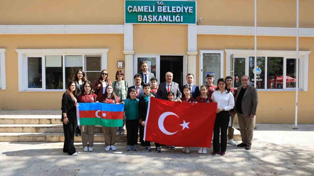 Kardeş ülke Azerbaycan’dan Çameli’ye anlamlı ziyaret