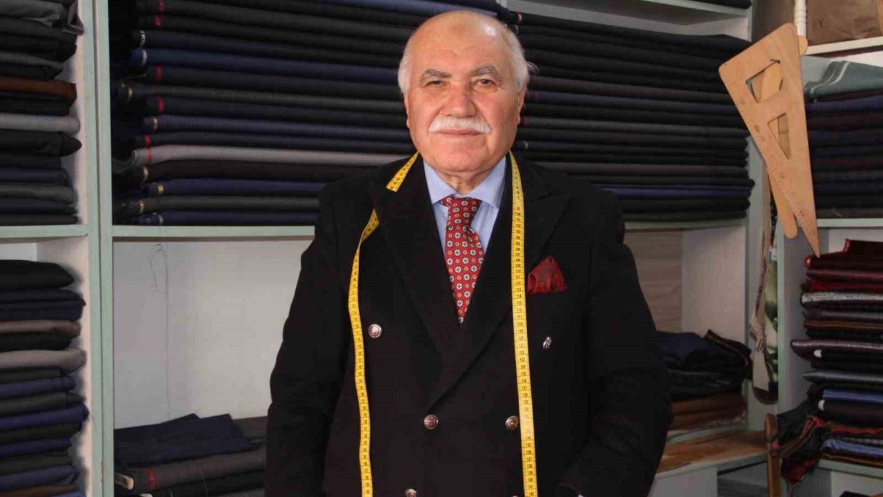 Yarım asırdır sürdürdüğü terziliğin son ustalarından: Yetiştirecek çırak bulamıyor