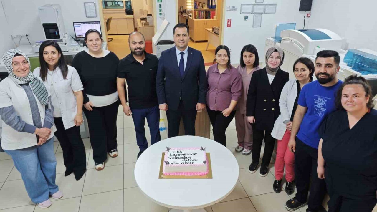 Menteşe Devlet Hastanesi’nde Tıbbi Laboratuvar Çalışanları Haftası kutlandı