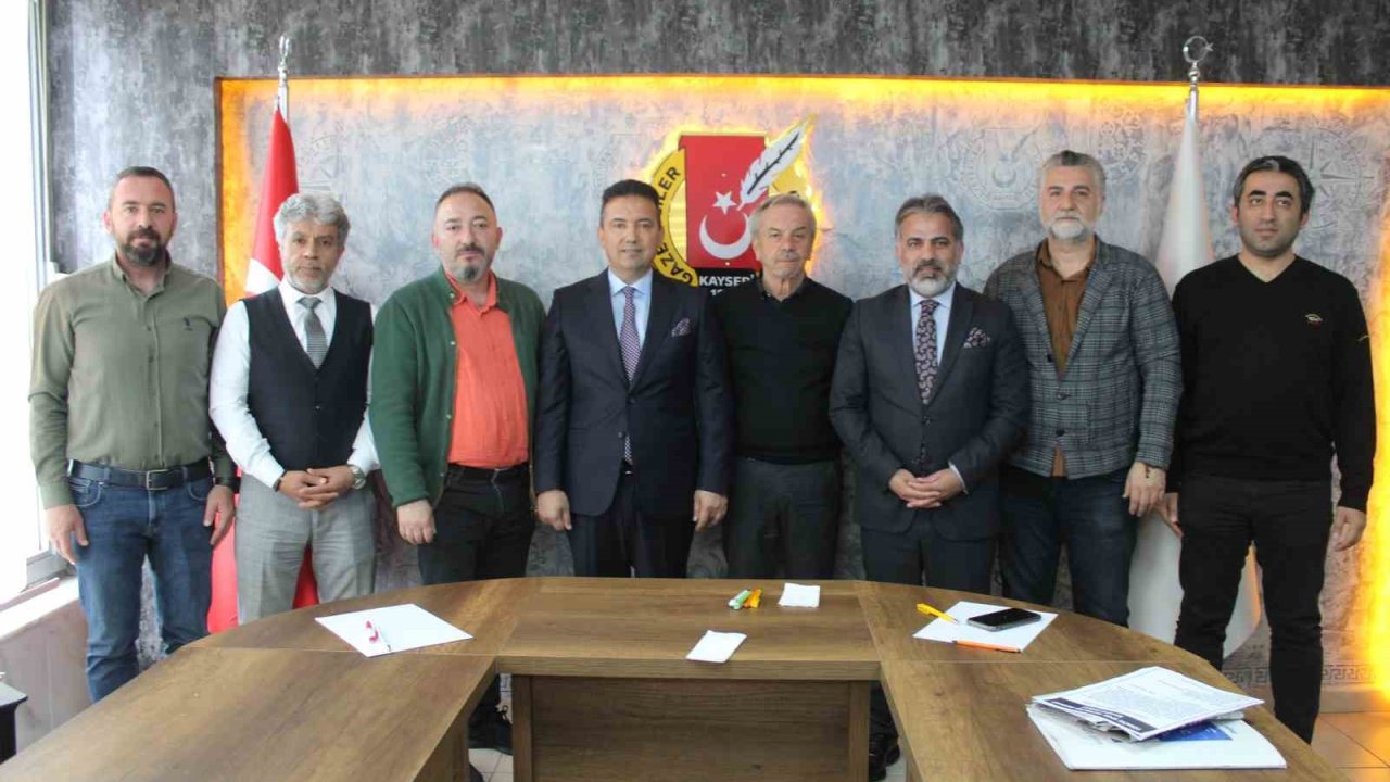 TSYD Kayseri Şubesi’nde başkan Doğan Havur oldu