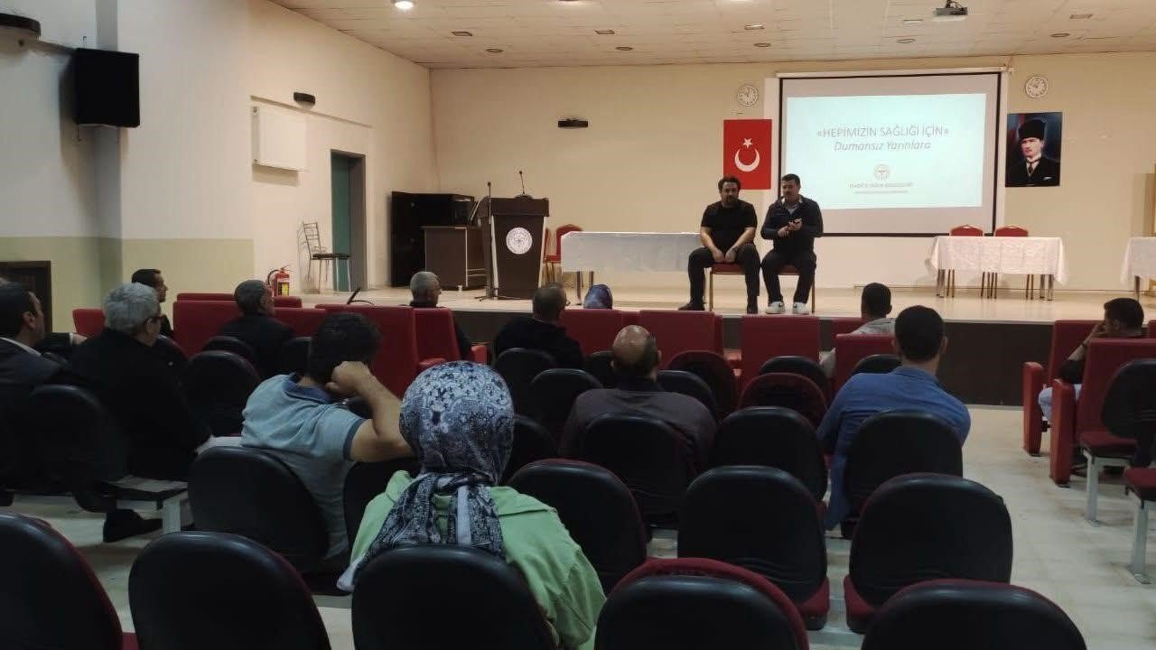 Elazığ’da sigarayı bırakma kampanyası çalışmaları