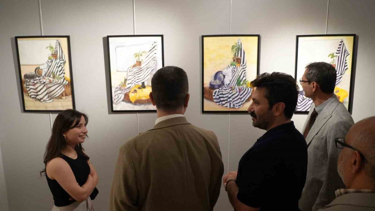 Öğrencilerin ilk atölye deneyimleri sergiye dönüştü