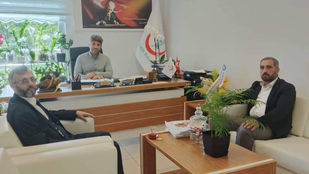 Başhekim Kül, Köyceğiz İlçe Müftülüğü heyetini ağırladı