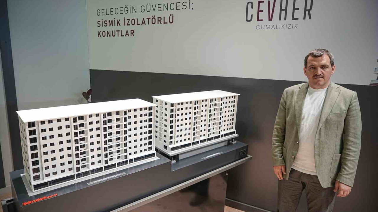 Deprem izolatörleri sayesinde binalar ayakta kalacak