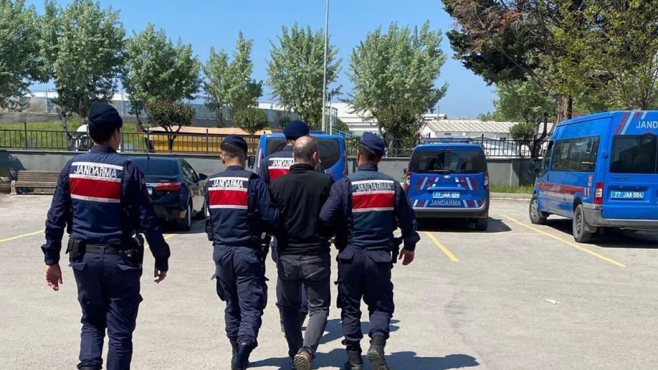 Yalova’da 10 yıl hapis cezası bulunan hükümlü yakalandı