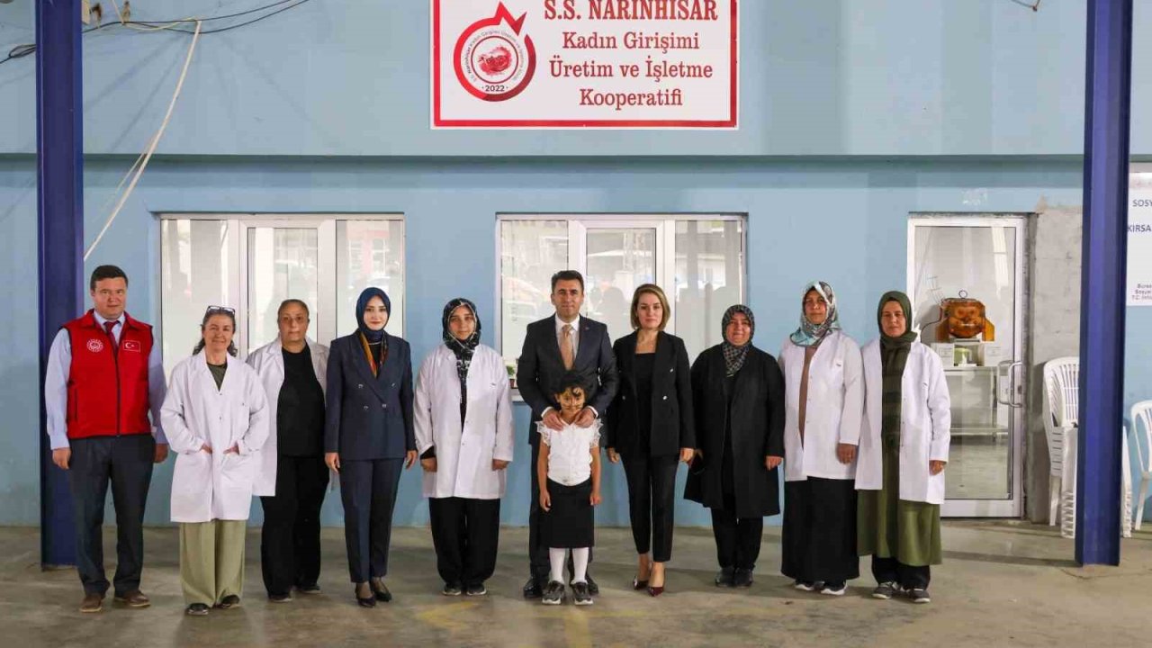 Narinhisar Kadın Kooperatifi’ne destek ziyareti