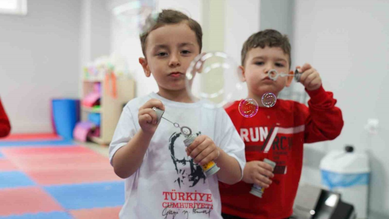 Tepebaşı’nda çocuklar çok mutlu
