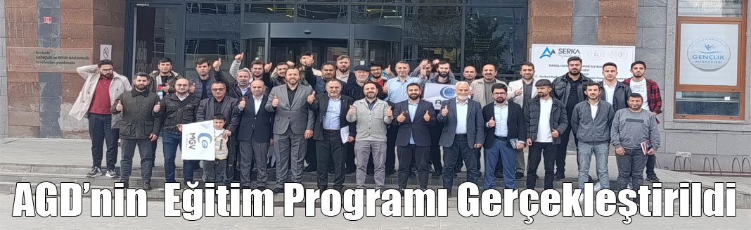 AGD'nin Eğitim Programı Gerçekleştirildi