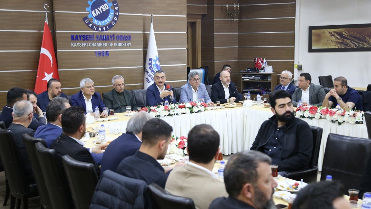 KAYSO’da İstişare Toplantısı ve Üyelik Belgesi Takdim Töreni gerçekleştirildi