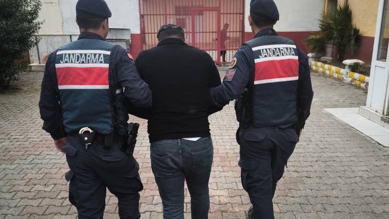 Jandarma suç makinesini, kaldığı pansiyonda yakaladı