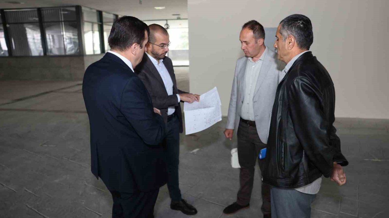 Yenikent Kapalı Pazar Yeri açılış için gün sayıyor