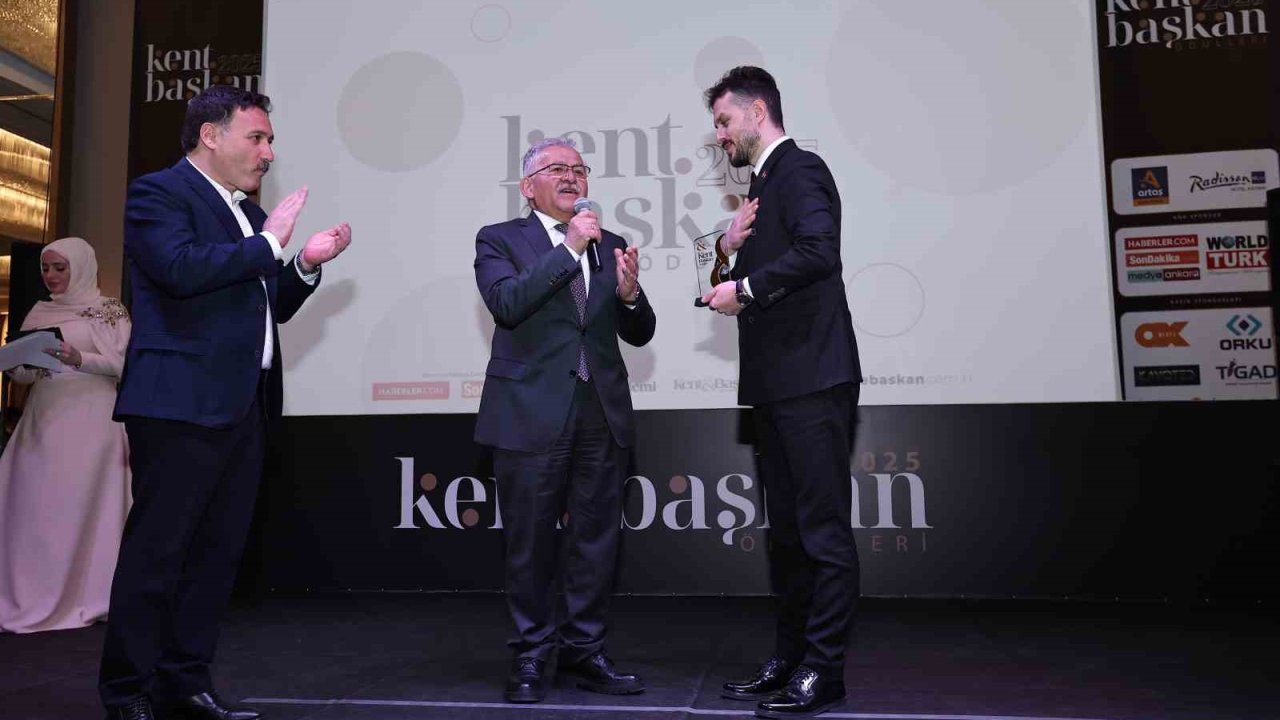 Kayseri Büyükşehir’e 4 ayda 4 ödül