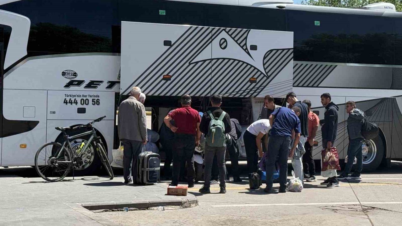 İstanbul depreminin ardından Batmanlılar memleketlerine dönüyor