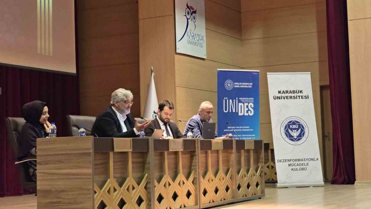 KBÜ’de dezenformasyonla mücadele çalıştayı düzenlendi
