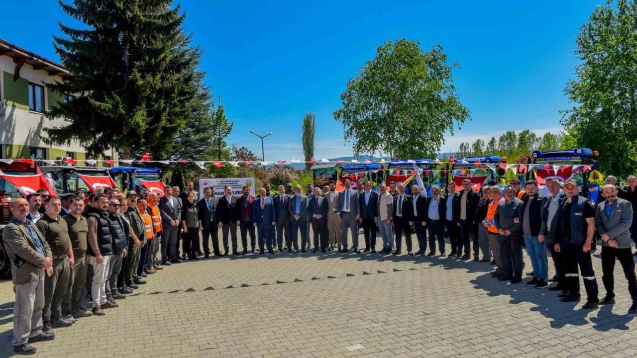 Kastamonu’da yüzde 20 hibeli makine ve ekipmanlar çiftçilere teslim edildi