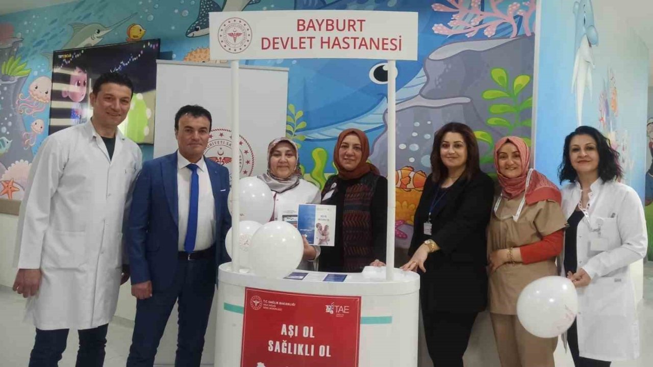 Bayburt’ta vatandaşlar aşı hakkında bilgilendirildi
