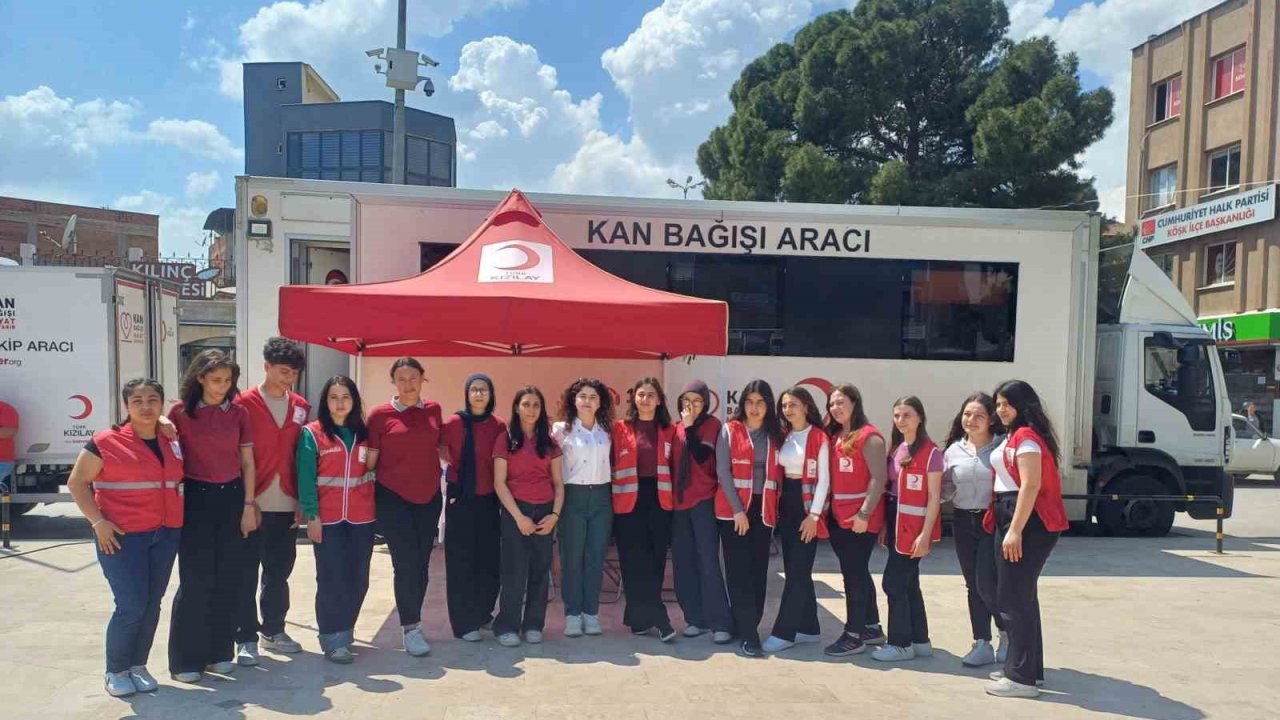 Köşk’te kan bağışı kampanyası düzenlendi