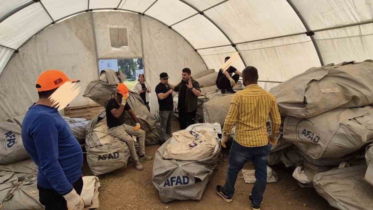 AFAD çadırları muhtemel afetlere hazırlandı