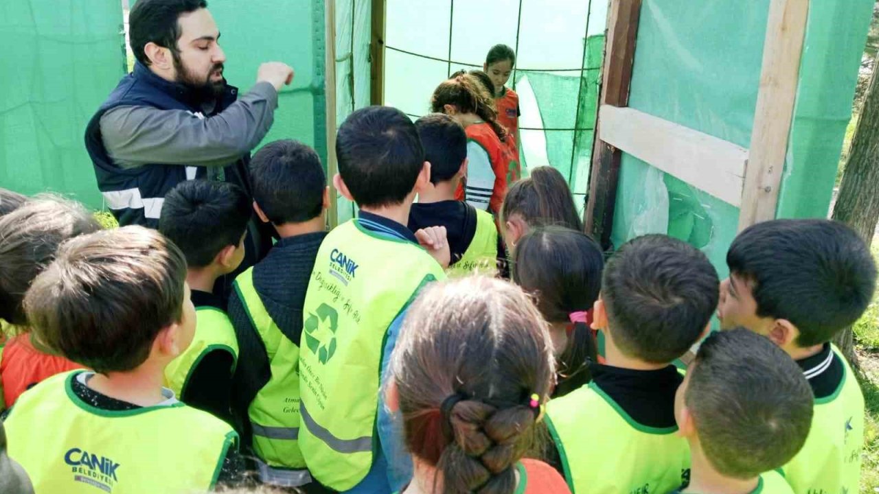 Canik’te doğaya saygılı nesiller yetişiyor