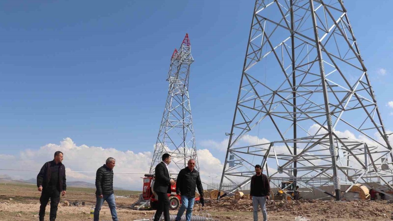 Kaymakam Karali’den trafo merkezine ziyaret