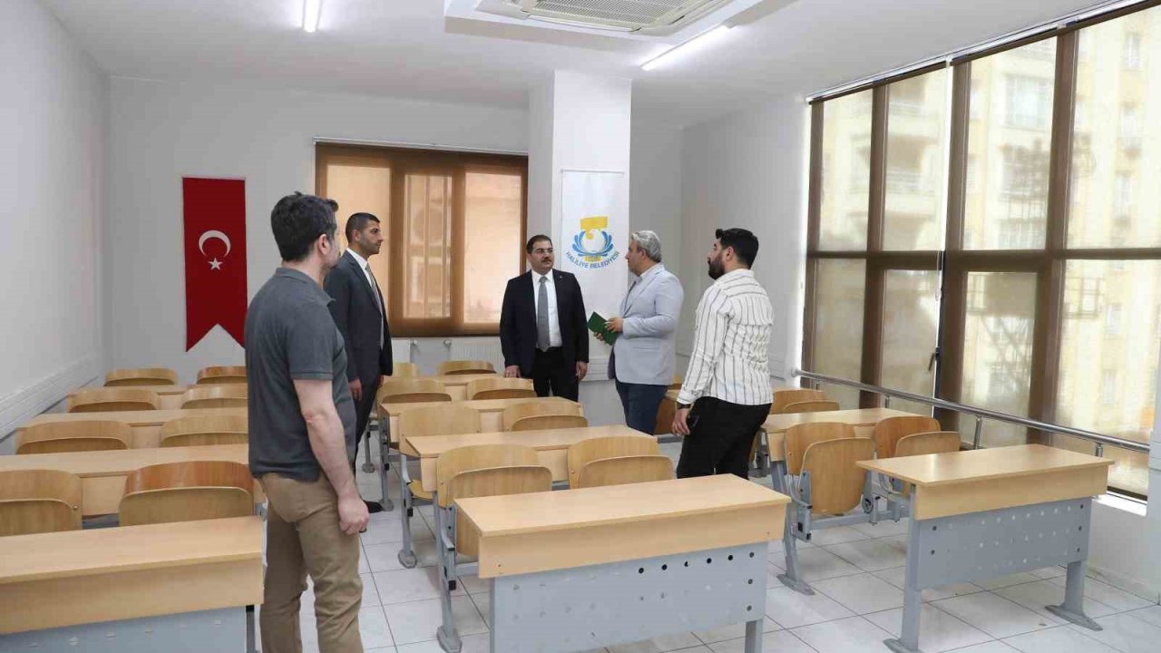 Belediyenin hedefi Türkiye’de derece yapacak öğrenciler yetiştirmek