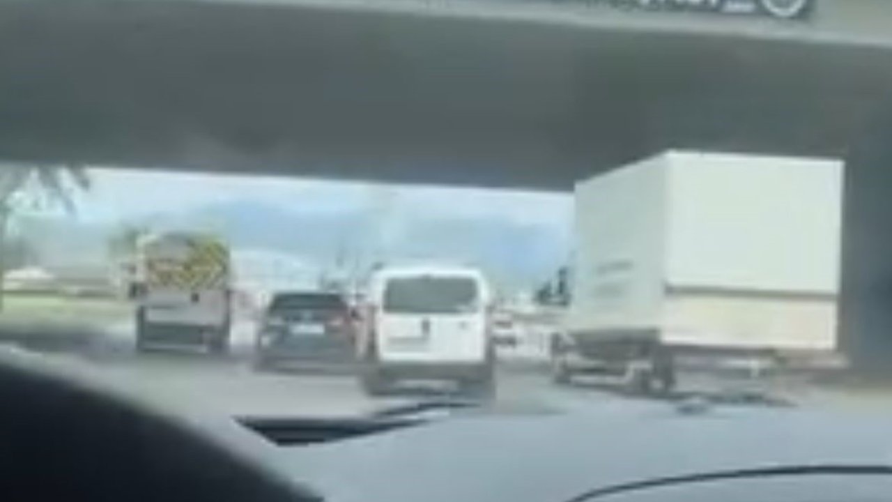 Bursa’da ölümüne makas kamerada...