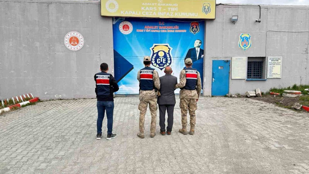 Kars’ta hapis cezası bulunan 1 kişi yakalandı
