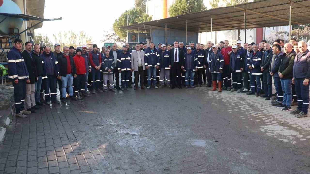 Başkan Arıcı: "Emeğin ve alın teriyle geçinenlerin yanındayız"