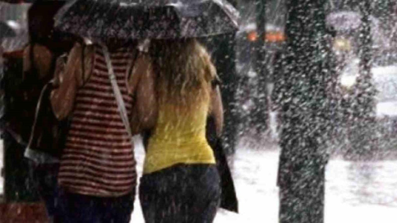 Meteorolojiden Perşembe akşam saatlerine kadar yağış uyarısı