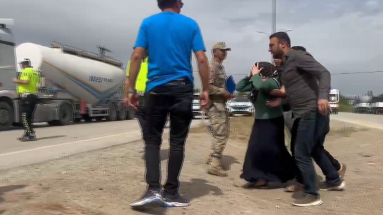 Evladı kazada ağır yaralanan annenin acı feryadı