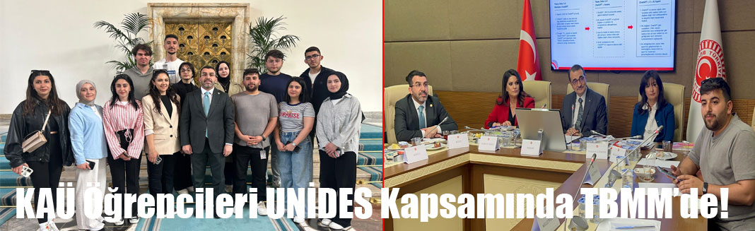 Kafkas Üniversitesi Öğrencileri TBMM’de: Geleceğin Bilişimcileri Ankara’da Buluştu