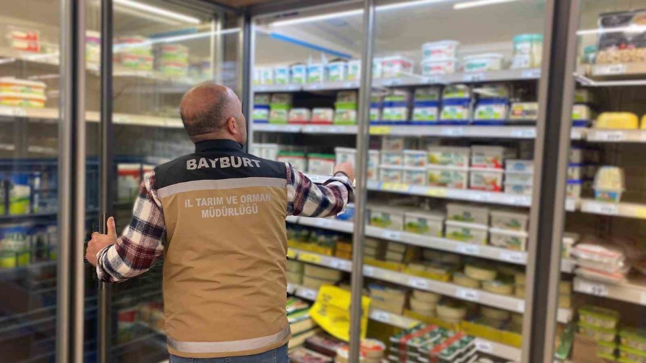 Bayburt’ta gıda denetimleri devam ediyor
