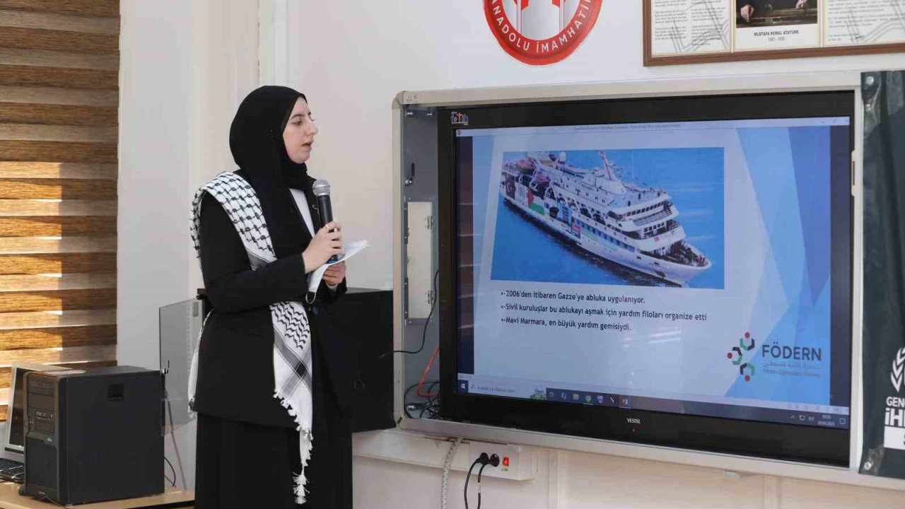 Sivas’taki Filistinli öğrenciler, yaşadıkları zulmü anlattı