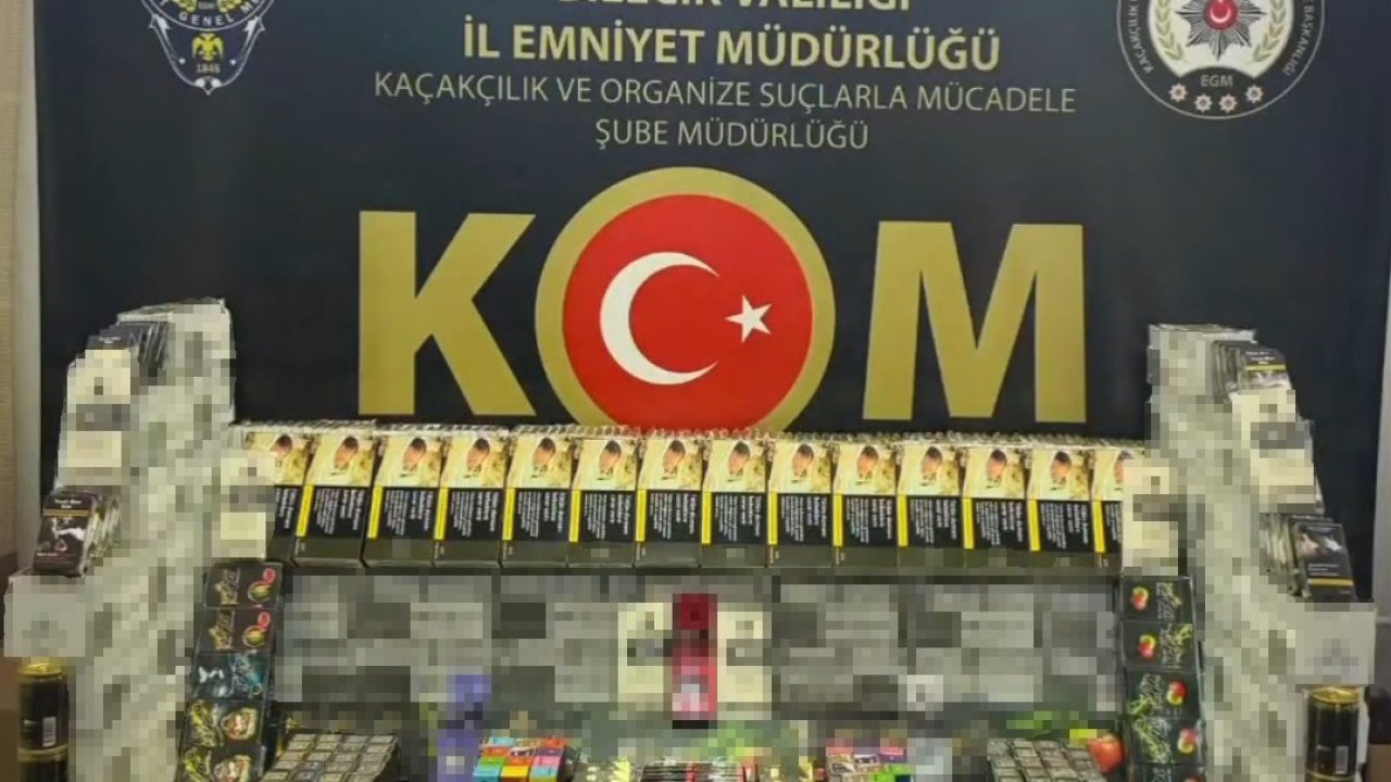 Bilecik’te 92 bin adet makaron ele geçirildi