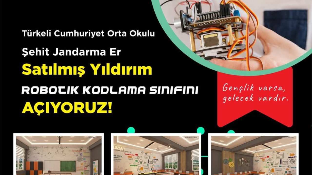 Türkeli’de robotik kodlama sınıfı açılıyor